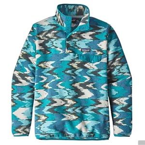 Patagonia Synchilla Snap-T Fleece Pullover Trout Tales Elwha
